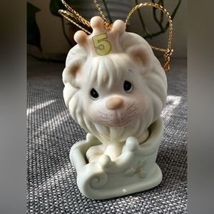 Enesco Precious Moments Age 5 Lion Ornament